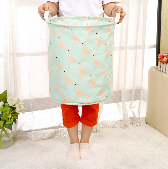 Foldable laundry basket,