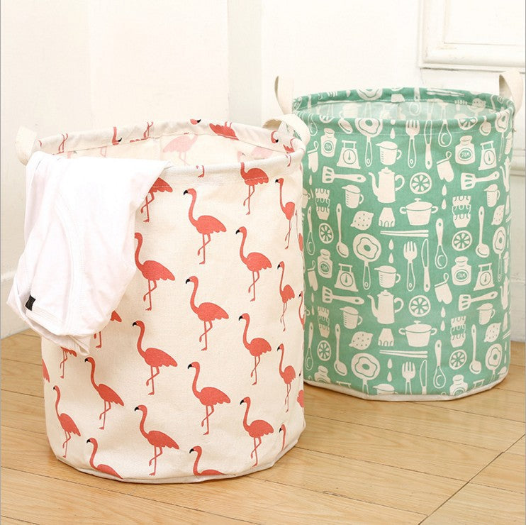 Foldable laundry basket,