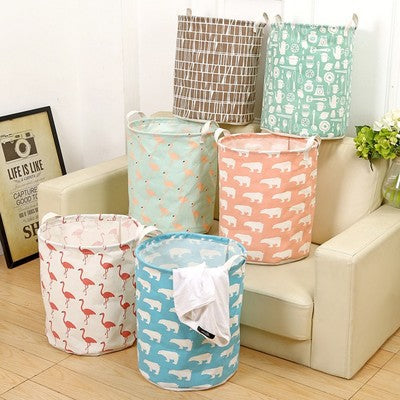 Foldable laundry basket,