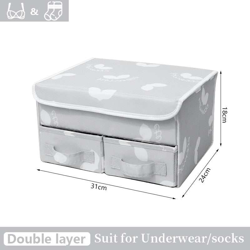 Bra Socks Underwear Organizer Box