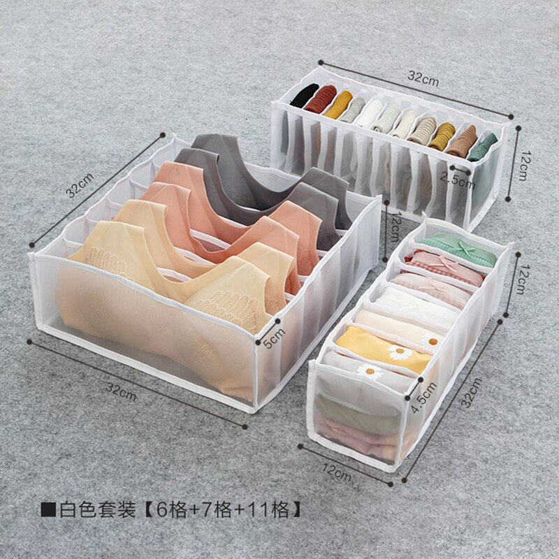 Pvc 9 Grids Sweater Storage Box