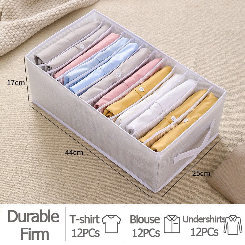 Jeans T-shirt Socks Drawer Organizer