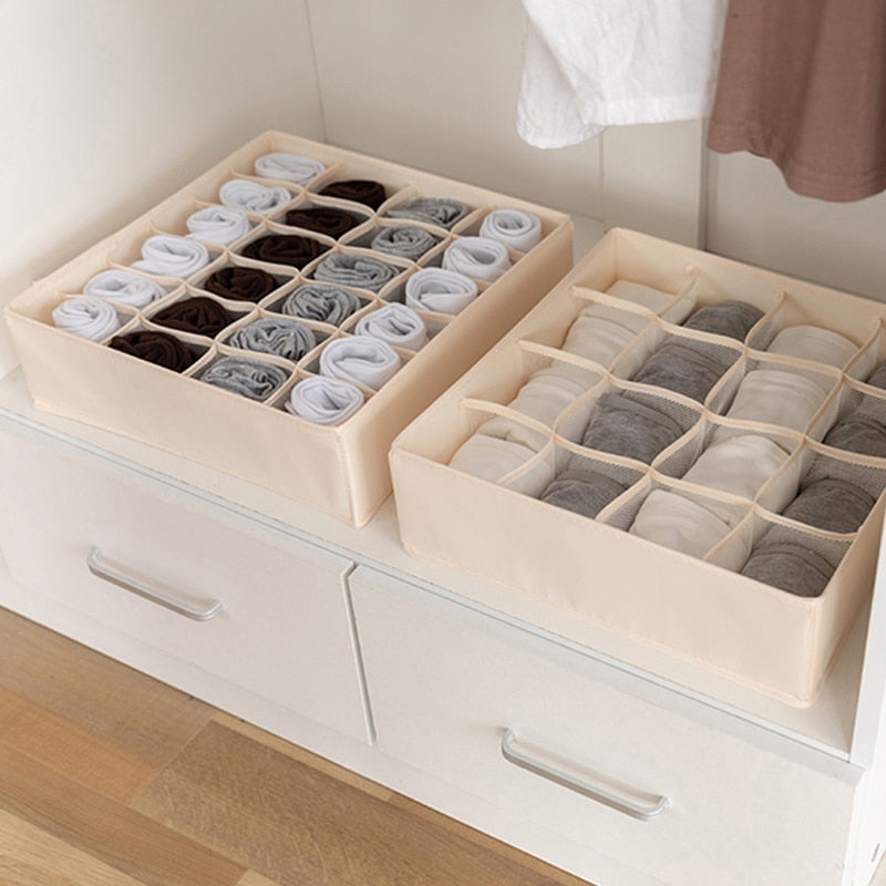 7 16 24 Grids Underwear Storage Organizer