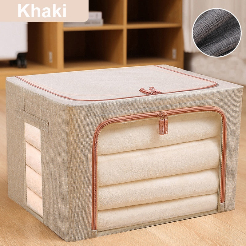 Clothes Blanket Quilt Organizer Box