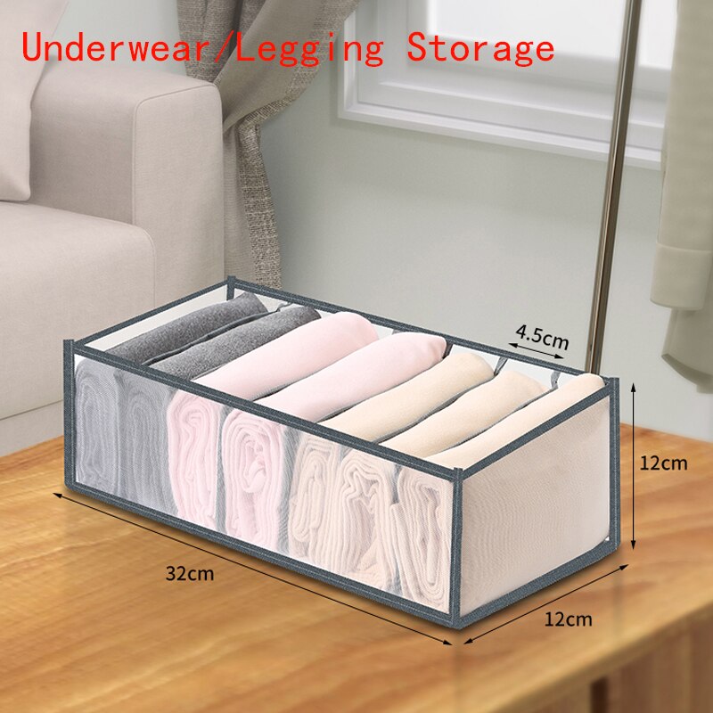 Closet Jeans Underwear Socks Organizer