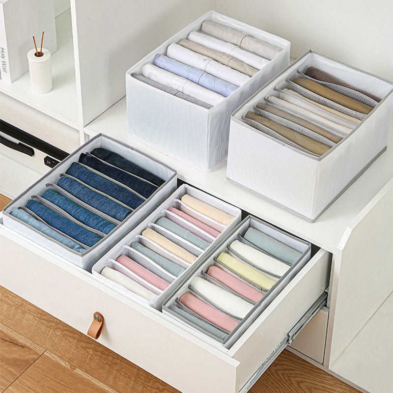 Jeans T-shirt Socks Drawer Organizer