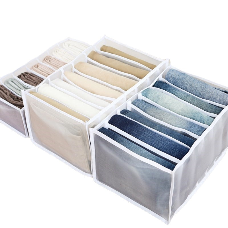 Mesh Separation Box Underwear Pants Organizer