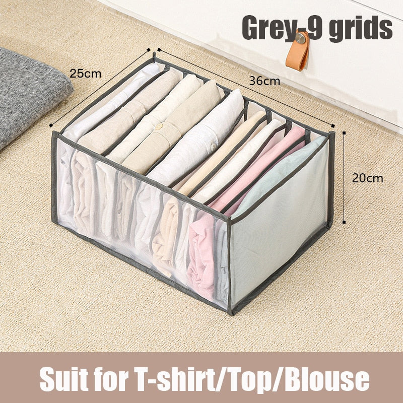 Foldable Drawer Closet Storage Organizer