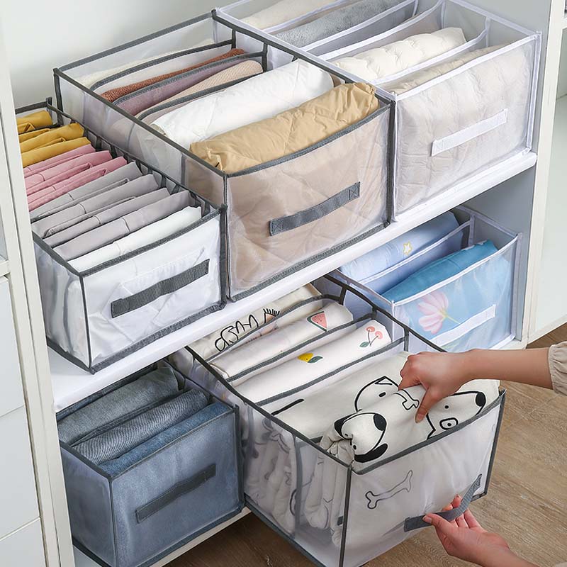 Quilt Sheet Clothing Storage Box