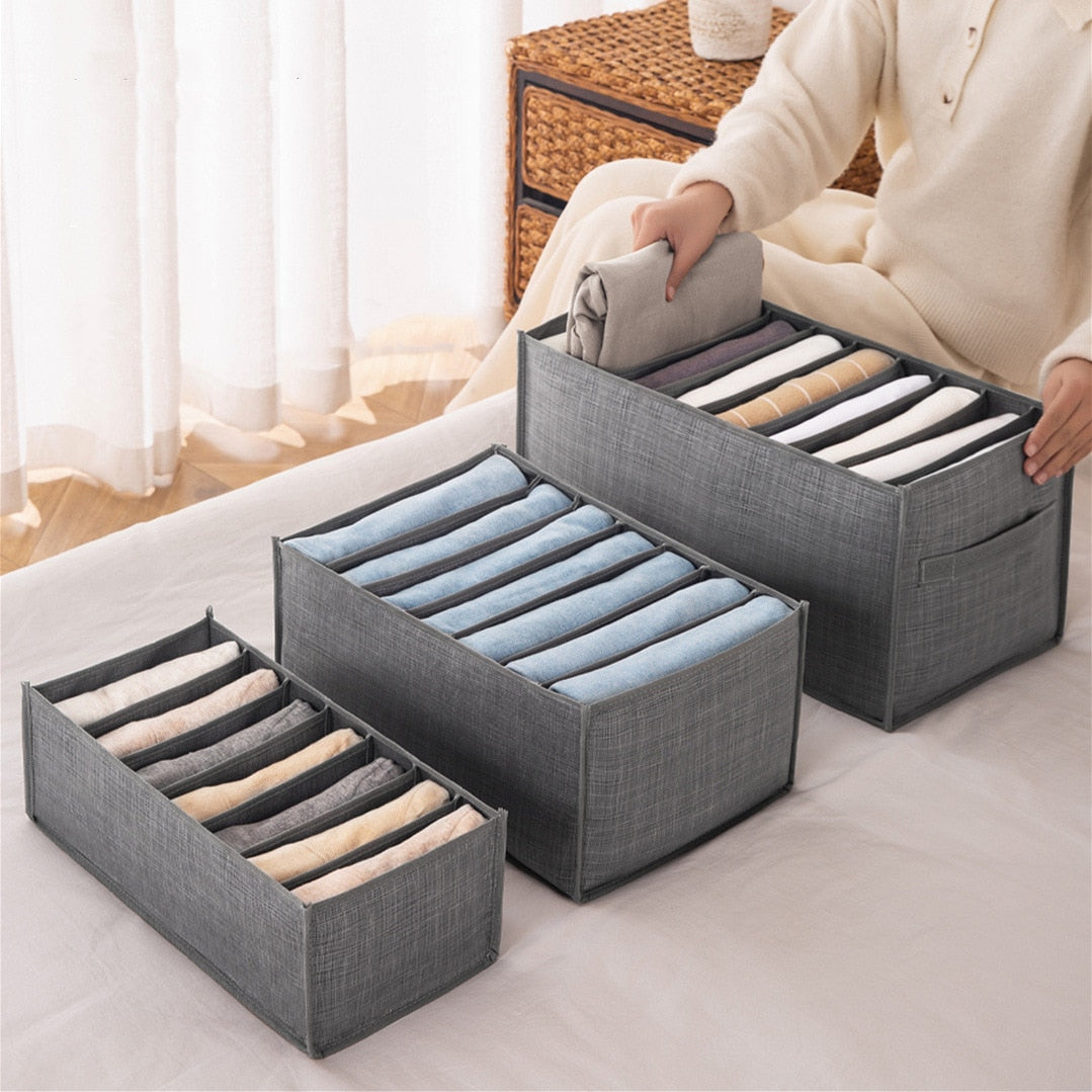 Jeans Storage Box Closet Organizer