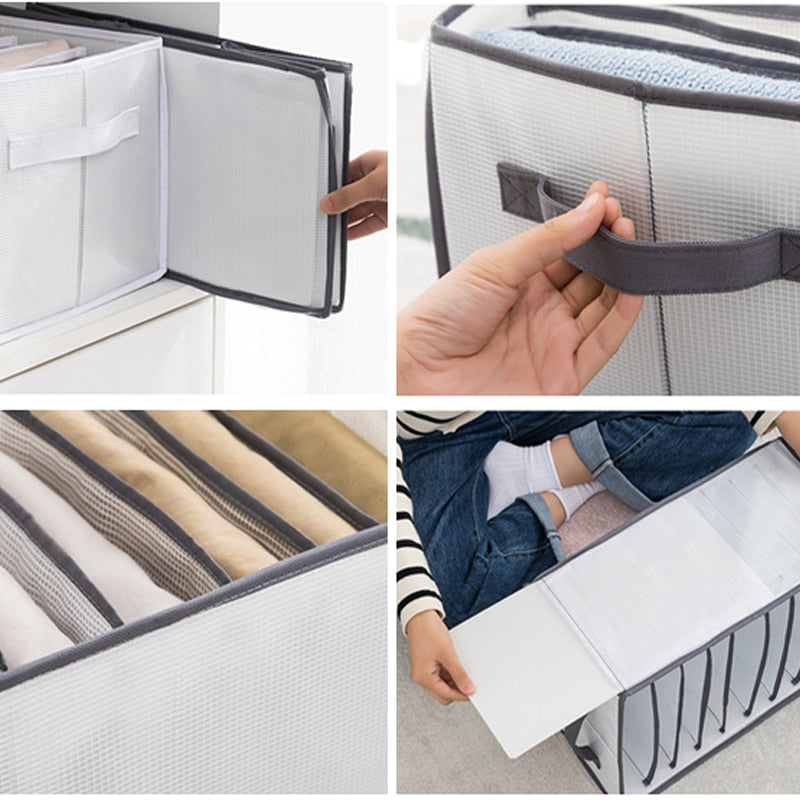 Pvc 9 Grids Sweater Storage Box