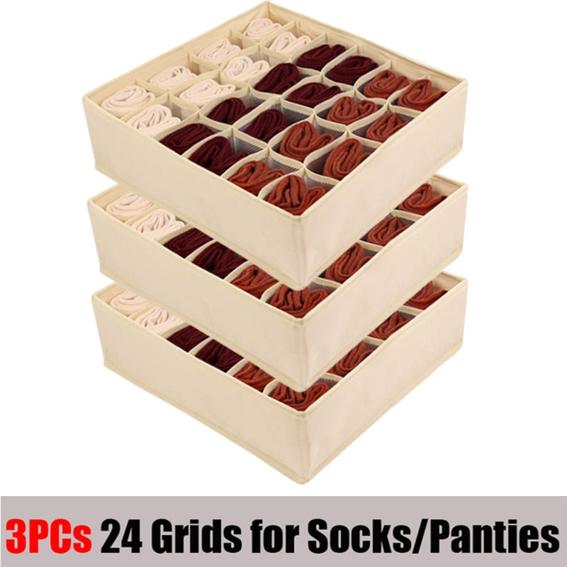 1 Set Socks Underwear Organizers