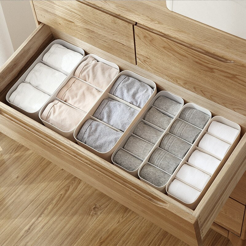 Plastic Organizer for Underwear Scarves